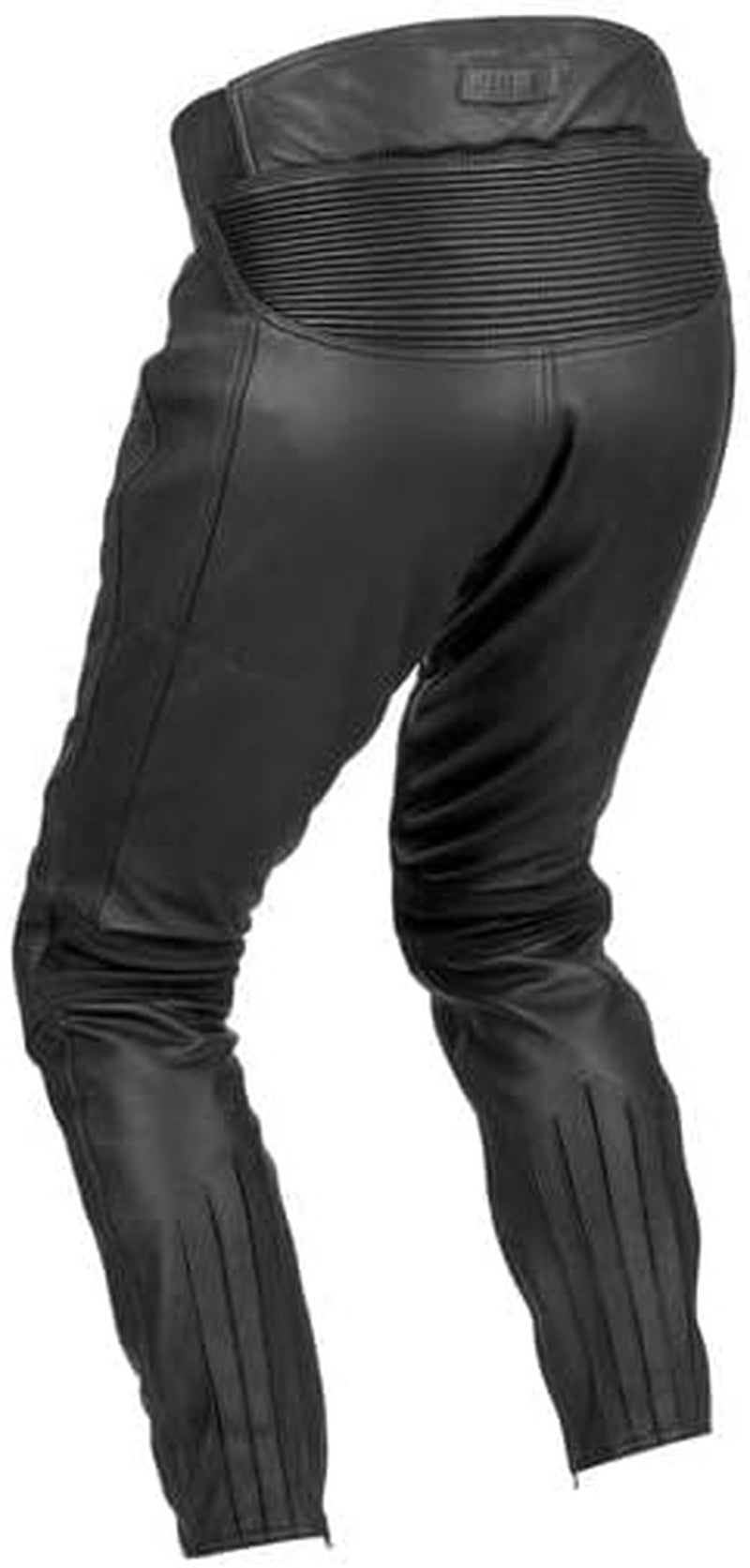 Leather Motorcycle Pants with CE Armor Protection