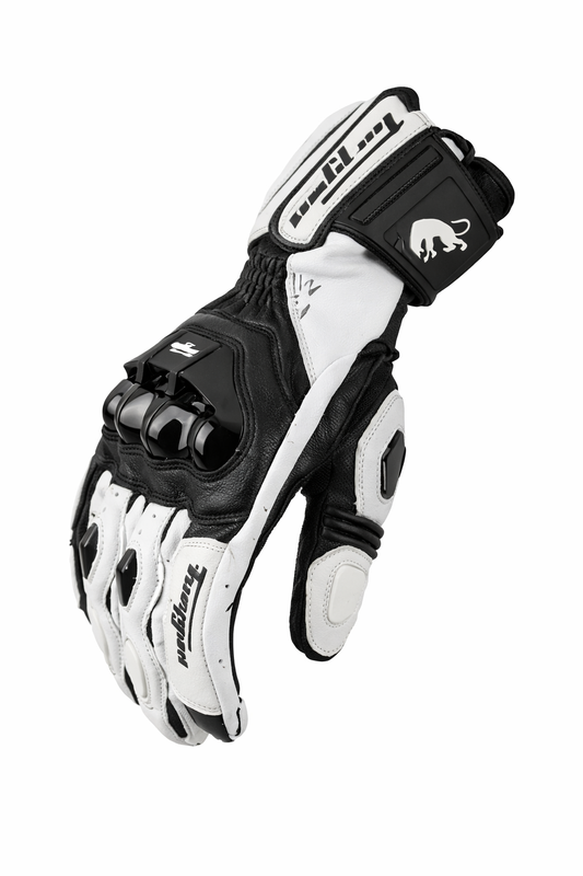 Motorcycle Riding Gloves – Long Cuff Protection