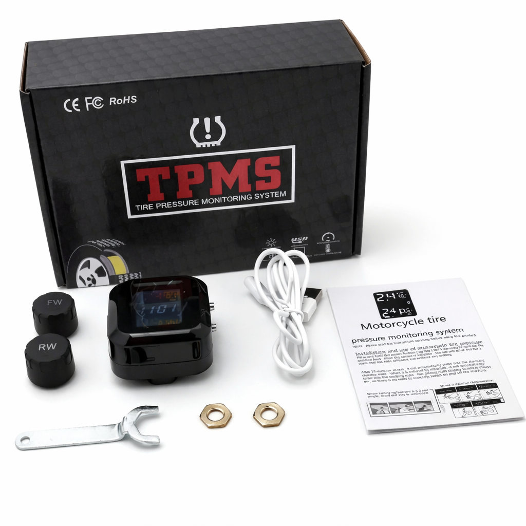 TPMS Motorcycle Tire Pressure Monitor