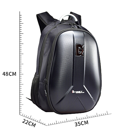 Hard Shell Traveling Motorcycle Backpack