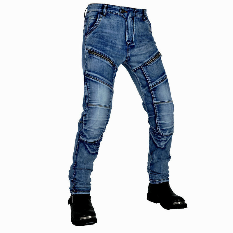 StretchFlex Kevlar Biker Jeans for Men