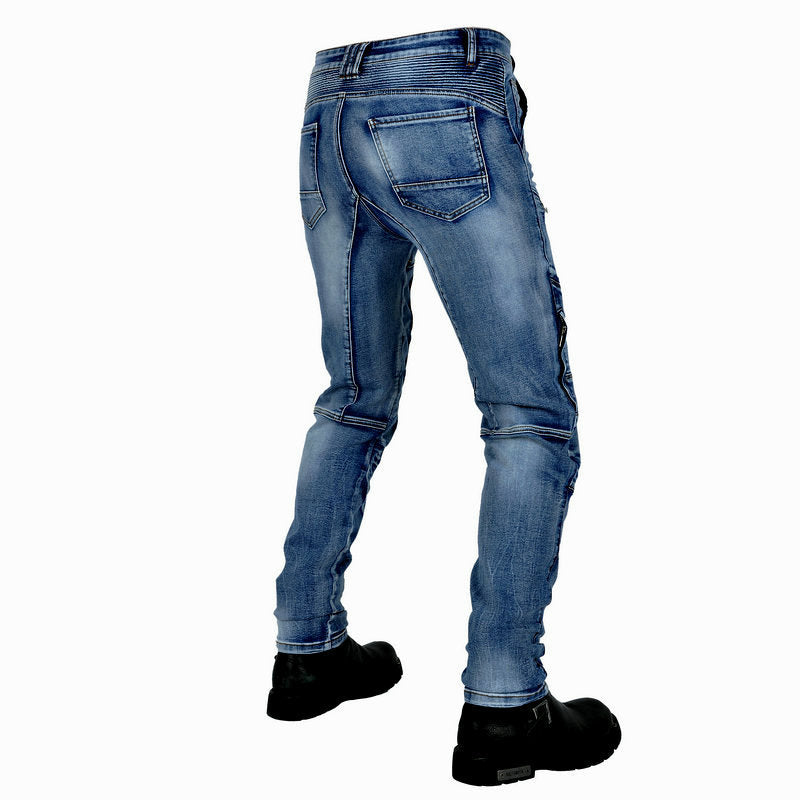 StretchFlex Kevlar Biker Jeans for Men