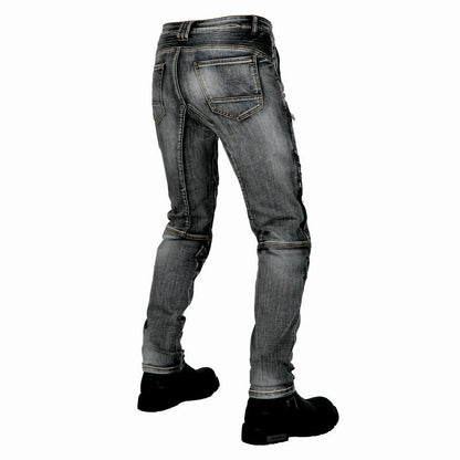 StretchFlex Kevlar Biker Jeans for Men