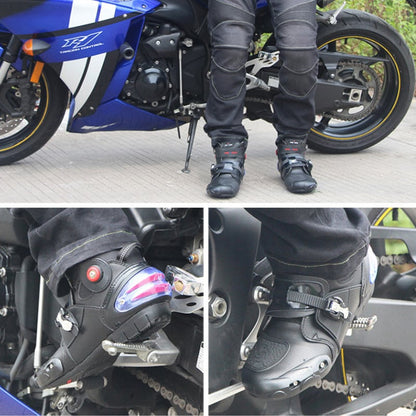 High-Tops Motorcycle Ankle Riding Boots