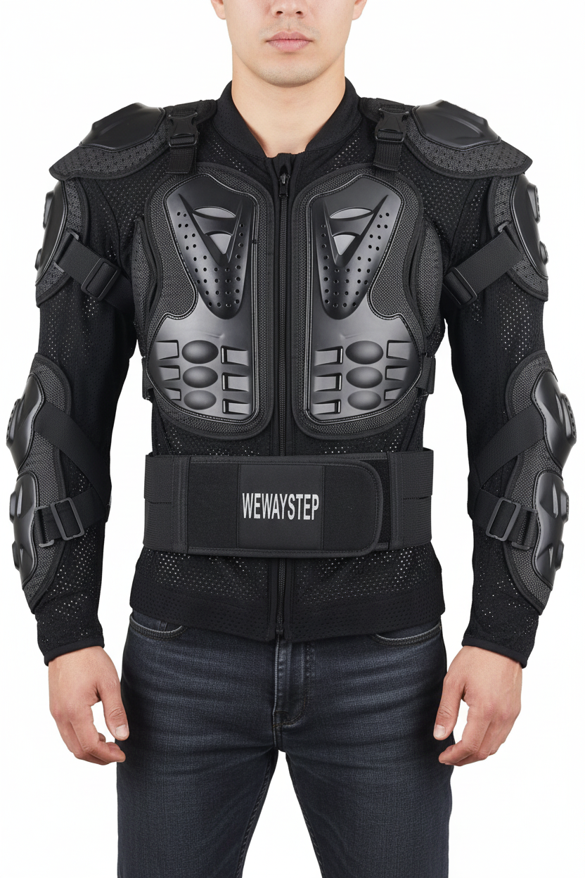 Person wearing ApexArmor Pro body armor jacket
