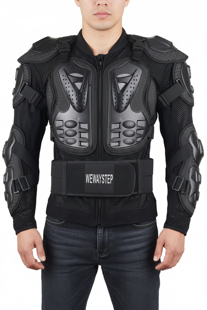 Person wearing ApexArmor Pro body armor jacket