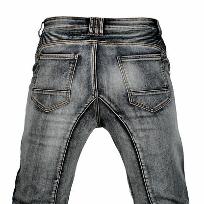 StretchFlex Kevlar Biker Jeans for Men